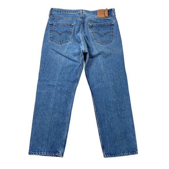 Vintage 90s Levi's 501 XX Made in USA Straight Leg Jeans Men's 36x27 - Picture 1 of 11